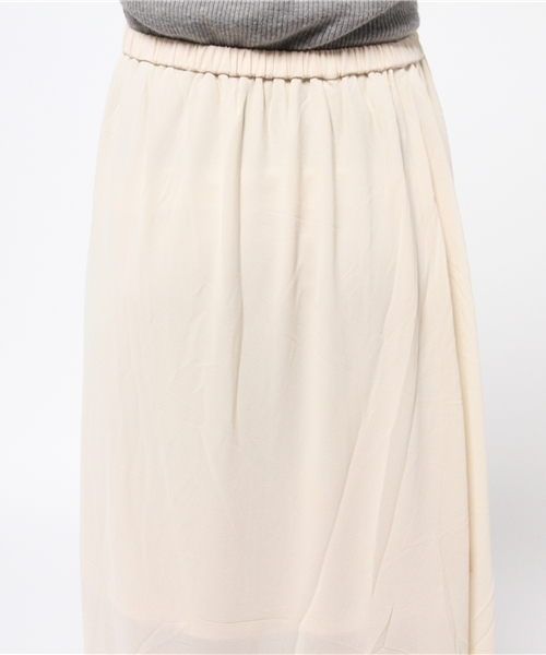 mystic（ミスティック）の「【mystic】シフォンスカート（スカート・レディース・オフホワイト/レッド/グリーン/ブラック・ﾌﾘ-）」の9枚目の写真