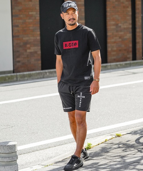 adamsJUGGLER(アダムスジャグラー)の「RTEGボックスR.Sティー(Tシャツ/カットソー・メンズ・ブラック×シルバー/ホワイト×レッド/ブラック×レッド/ホワイト×ブラック・M/XL/XXL/S/L)」の7枚目の写真