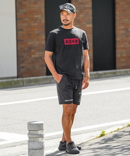 adamsJUGGLER(アダムスジャグラー)の「RTEGボックスR.Sティー(Tシャツ/カットソー・メンズ・ブラック×シルバー/ホワイト×レッド/ブラック×レッド/ホワイト×ブラック・M/XL/XXL/S/L)」の11枚目の写真