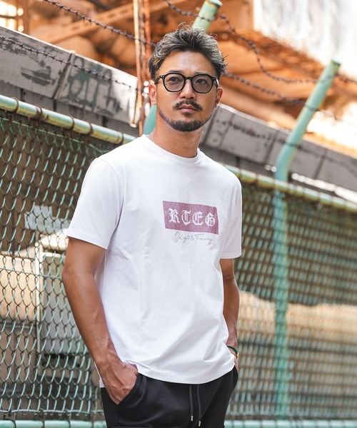 adamsJUGGLER(アダムスジャグラー)の「RTEGボックスR.Sティー(Tシャツ/カットソー・メンズ・ブラック×シルバー/ホワイト×レッド/ブラック×レッド/ホワイト×ブラック・M/XL/XXL/S/L)」の17枚目の写真
