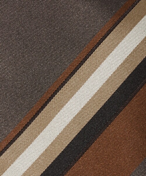 UNITED ARROWS（ユナイテッドアローズ）の「マルチ ストライプ ネクタイ（ネクタイ・メンズ・ブラウン系/コバルトブルー・FREE）」の5枚目の写真