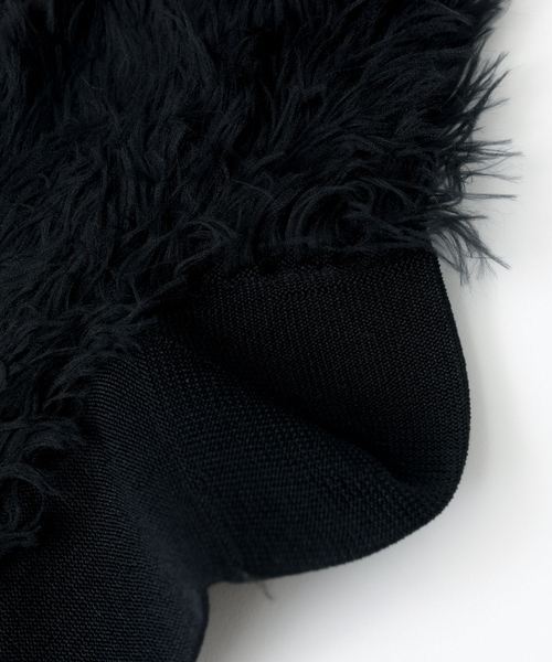 YUQRI（ユクリ）の「【YUQRI/ユクリ】Faux fur/靴下/ファー/もこもこ/ギフト【WEB限定】（ソックス/靴下・レディース・ブラック/ブラウン/ホワイト・フリー）」の18枚目の写真