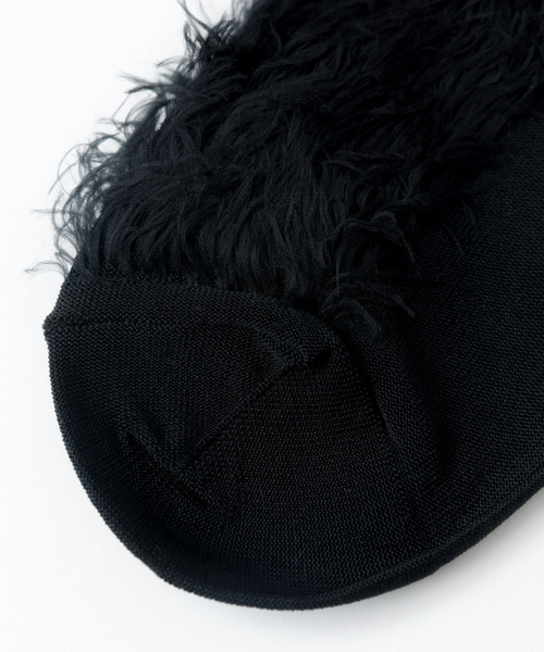 YUQRI（ユクリ）の「【YUQRI/ユクリ】Faux fur/靴下/ファー/もこもこ/ギフト【WEB限定】（ソックス/靴下・レディース・ブラック/ブラウン/ホワイト・フリー）」の19枚目の写真