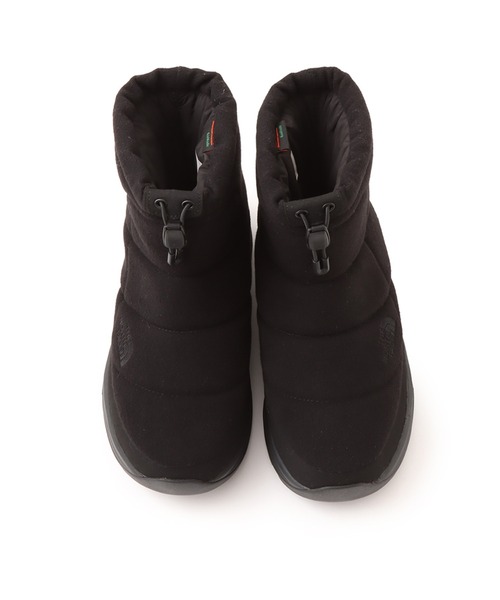 THE NORTH FACE（ザノースフェイス）の「THE NORTH FACE Nuptse Bootie Short WP Wool / ザ・ノース・フェイス ヌプシ ブーティー ショート ウォーター プルーフ ウール（ブーツ・メンズ・ブラック・23.0cm/24.0cm/25.0cm/26.0cm/27.0cm/28.0cm）」の2枚目の写真