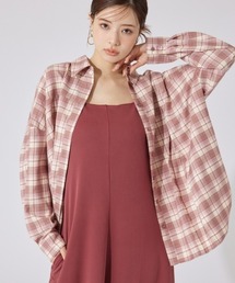 【AKB48 千葉恵里さん着用】オーバールーズシャツトップス 秋服