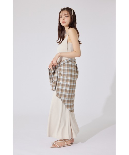 rienda(リエンダ)の「【AKB48 千葉恵里さん着用】オーバールーズシャツトップス 秋服(シャツ/ブラウス・レディース・ピンク/ブラック/ライトブルー・FREE)」の6枚目の写真