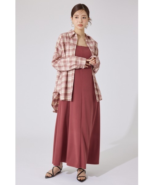 rienda(リエンダ)の「【AKB48 千葉恵里さん着用】オーバールーズシャツトップス 秋服(シャツ/ブラウス・レディース・ピンク/ブラック/ライトブルー・FREE)」の15枚目の写真