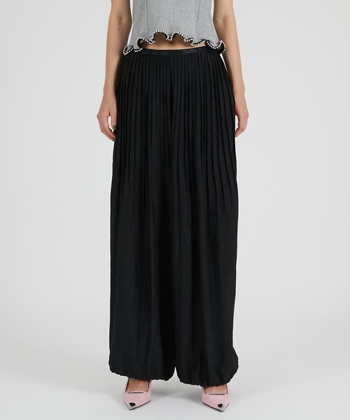 PRANK PROJECT(プランクプロジェクト)の「プリテッドバルーンパンツ / Pleated Balloon Pants(その他パンツ・レディース・ブラック/ホワイト/イエロー・38/36)」の20枚目の写真