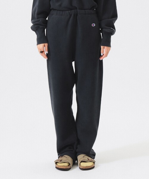 Champion(チャンピオン)の「【別注】Champion / バックプリント リバースウィーブ(R) スウェット パンツ(スウェットパンツ・レディース・ブラック・SMALL/X-SMALL)」の20枚目の写真