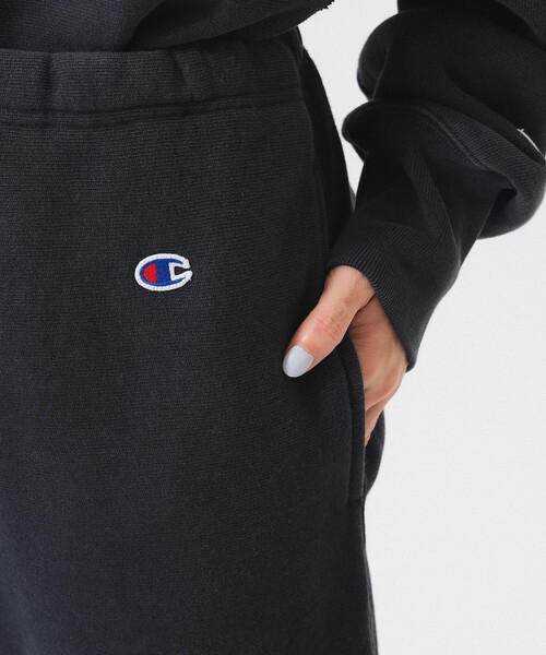 Champion(チャンピオン)の「【別注】Champion / バックプリント リバースウィーブ(R) スウェット パンツ(スウェットパンツ・レディース・ブラック・SMALL/X-SMALL)」の15枚目の写真
