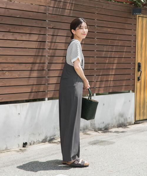 URBAN RESEARCH DOORS(アーバンリサーチドアーズ)の「『UR TECH』サマシェアサスペンダーパンツ(その他パンツ・レディース・ブラック/グレー・SMALL/MEDIUM)」の9枚目の写真