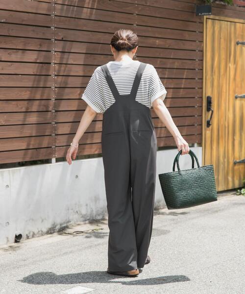 URBAN RESEARCH DOORS(アーバンリサーチドアーズ)の「『UR TECH』サマシェアサスペンダーパンツ(その他パンツ・レディース・ブラック/グレー・SMALL/MEDIUM)」の10枚目の写真