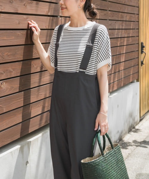 machatt マチャット　サスペンダーパンツ　サロペット 新品未使用 machatt サスペンダーパンツ グレー マチャット
