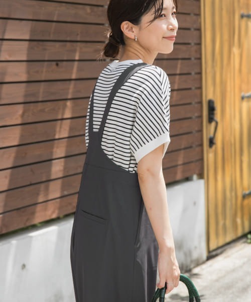 アーバンリサーチドアーズ★サスペンダーパンツ URBAN RESEARCH DOORS パンツ 「UR TECH」サマシェア