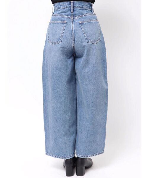 MERCURYDUO(マーキュリーデュオ)の「カーヴィシルエットパンツ(その他パンツ・レディース・ブルー/グレー・SMALL/MEDIUM)」の7枚目の写真