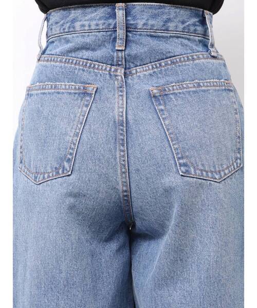 MERCURYDUO(マーキュリーデュオ)の「カーヴィシルエットパンツ(その他パンツ・レディース・ブルー/グレー・SMALL/MEDIUM)」の8枚目の写真