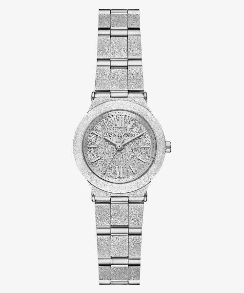 MICHAEL KORS(マイケルコース)の「PETITE BILLIE フロステッド ウォッチ(アナログ腕時計・レディース・シルバー・FREE)」の1枚目の写真