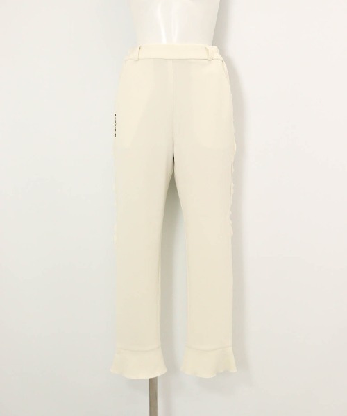 archivio(アルチビオ)の「<LADIES>サイドフリル速乾パンツ(その他パンツ・レディース・ホワイト/ライトグリーン/ブラック/ベージュ・L/M/S)」の12枚目の写真