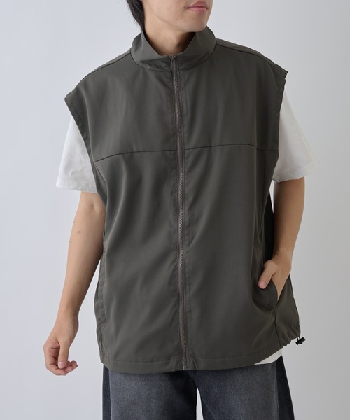 COLONY 2139（コロニートゥーワンスリーナイン）の「スタンドスケーターベスト（ベスト・メンズ・チャコールグレー/ブラック・MEDIUM/LARGE）」の7枚目の写真
