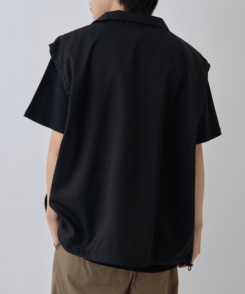 COLONY 2139（コロニートゥーワンスリーナイン）の「スタンドスケーターベスト（ベスト・メンズ・チャコールグレー/ブラック・MEDIUM/LARGE）」の5枚目の写真