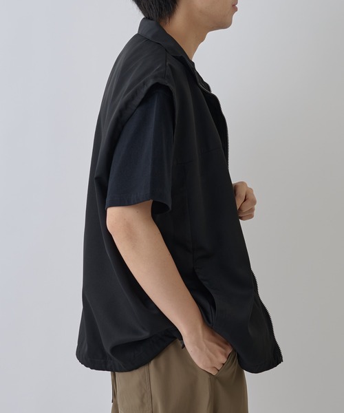 COLONY 2139（コロニートゥーワンスリーナイン）の「スタンドスケーターベスト（ベスト・メンズ・チャコールグレー/ブラック・MEDIUM/LARGE）」の6枚目の写真