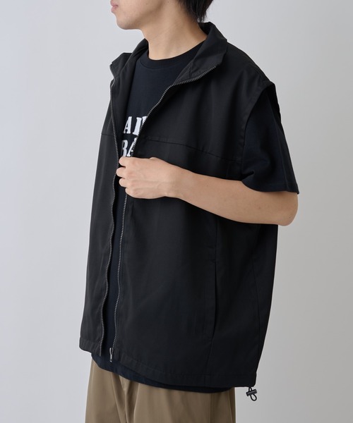 COLONY 2139（コロニートゥーワンスリーナイン）の「スタンドスケーターベスト（ベスト・メンズ・チャコールグレー/ブラック・MEDIUM/LARGE）」の4枚目の写真