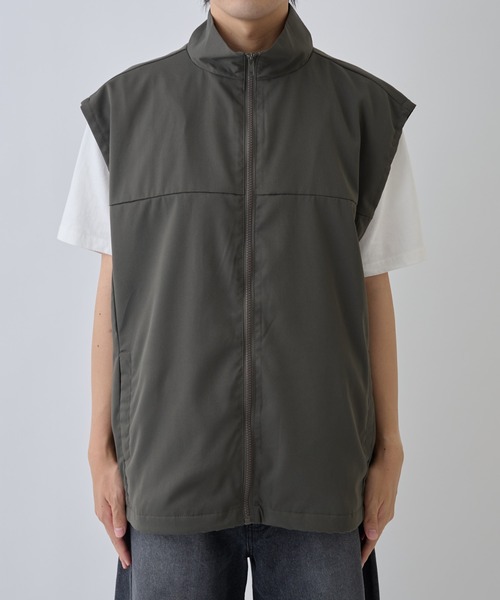 COLONY 2139（コロニートゥーワンスリーナイン）の「スタンドスケーターベスト（ベスト・メンズ・チャコールグレー/ブラック・MEDIUM/LARGE）」の19枚目の写真