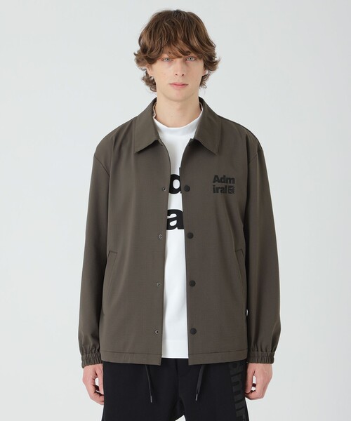 セール】【BLACK lab.×Admiral】バックグリッドトリコットコーチ