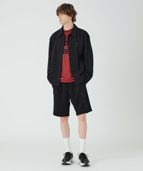 BLACK LABEL CRESTBRIDGE（ブラックレーベル・クレストブリッジ）の「【BLACK lab.×Admiral】バックグリッドトリコットコーチジャケット（ブルゾン・メンズ・グリーン系その他7/ブラック・L/M）」の19枚目の写真