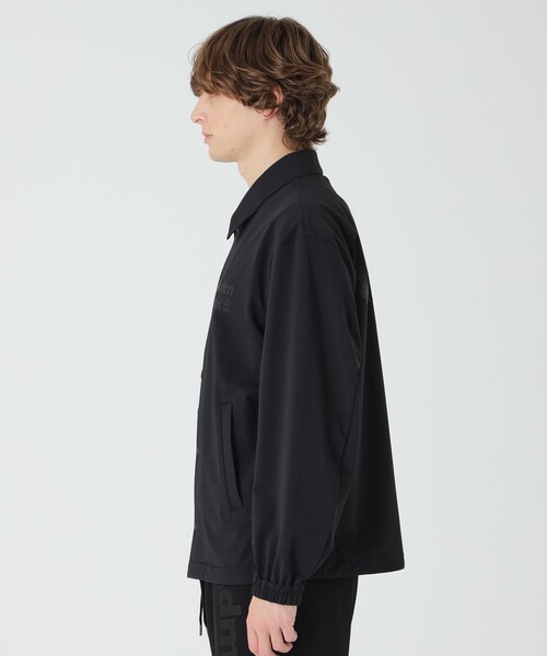 BLACK LABEL CRESTBRIDGE（ブラックレーベル・クレストブリッジ）の「【BLACK lab.×Admiral】バックグリッドトリコットコーチジャケット（ブルゾン・メンズ・グリーン系その他7/ブラック・L/M）」の21枚目の写真