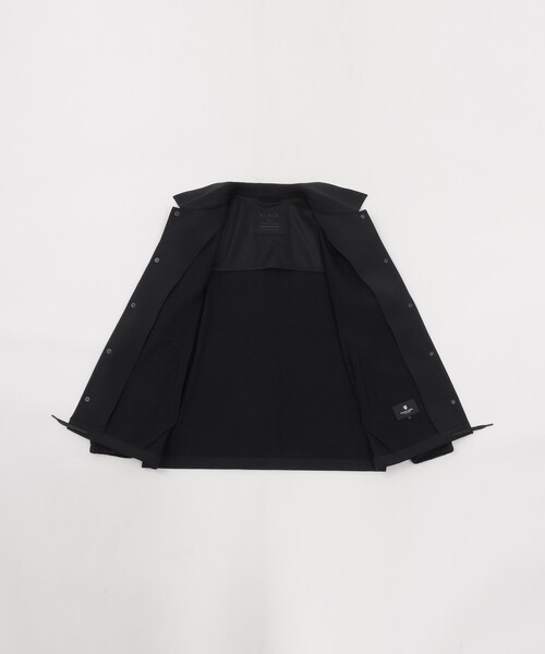 BLACK LABEL CRESTBRIDGE（ブラックレーベル・クレストブリッジ）の「【BLACK lab.×Admiral】バックグリッドトリコットコーチジャケット（ブルゾン・メンズ・グリーン系その他7/ブラック・L/M）」の7枚目の写真