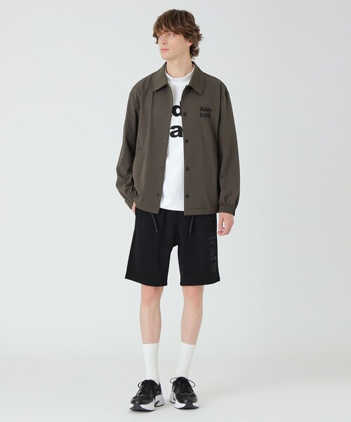 BLACK LABEL CRESTBRIDGE（ブラックレーベル・クレストブリッジ）の「【BLACK lab.×Admiral】バックグリッドトリコットコーチジャケット（ブルゾン・メンズ・グリーン系その他7/ブラック・L/M）」の9枚目の写真
