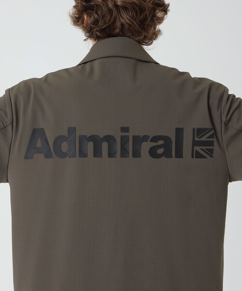 BLACK LABEL CRESTBRIDGE（ブラックレーベル・クレストブリッジ）の「【BLACK lab.×Admiral】バックグリッドトリコットコーチジャケット（ブルゾン・メンズ・グリーン系その他7/ブラック・L/M）」の15枚目の写真