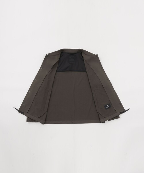 BLACK LABEL CRESTBRIDGE（ブラックレーベル・クレストブリッジ）の「【BLACK lab.×Admiral】バックグリッドトリコットコーチジャケット（ブルゾン・メンズ・グリーン系その他7/ブラック・L/M）」の17枚目の写真