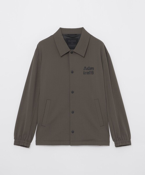 BLACK LABEL CRESTBRIDGE（ブラックレーベル・クレストブリッジ）の「【BLACK lab.×Admiral】バックグリッドトリコットコーチジャケット（ブルゾン・メンズ・グリーン系その他7/ブラック・L/M）」の18枚目の写真