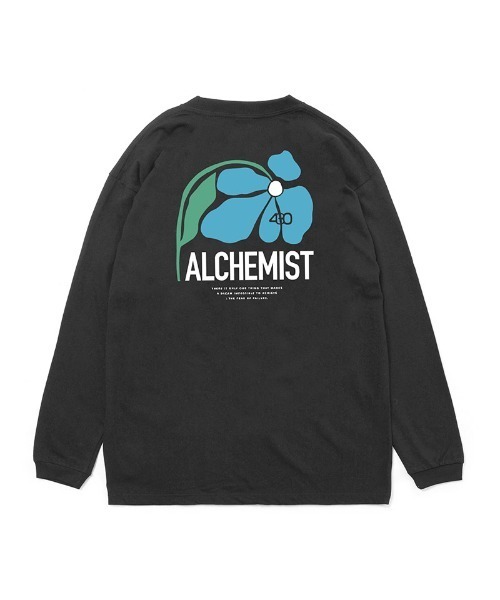 430(フォーサーティ)の「mlt5362-NF ONLY ONE FLOWERS L-S TEE ロングスリーブTシャツ(25-188)(Tシャツ/カットソー・メンズ・アッシュ/グリーン/ホワイト/ネイビー/ブラック系その他/サックスブルー/ブラック・0/1/2/3)」の3枚目の写真