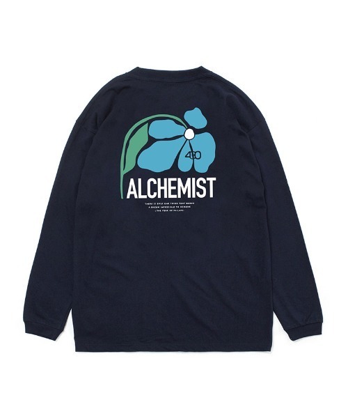 430(フォーサーティ)の「mlt5362-NF ONLY ONE FLOWERS L-S TEE ロングスリーブTシャツ(25-188)(Tシャツ/カットソー・メンズ・アッシュ/グリーン/ホワイト/ネイビー/ブラック系その他/サックスブルー/ブラック・0/1/2/3)」の6枚目の写真