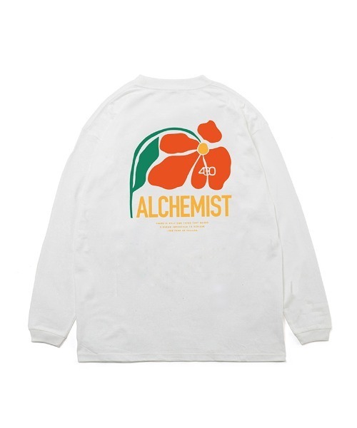 430(フォーサーティ)の「mlt5362-NF ONLY ONE FLOWERS L-S TEE ロングスリーブTシャツ(25-188)(Tシャツ/カットソー・メンズ・アッシュ/グリーン/ホワイト/ネイビー/ブラック系その他/サックスブルー/ブラック・0/1/2/3)」の2枚目の写真