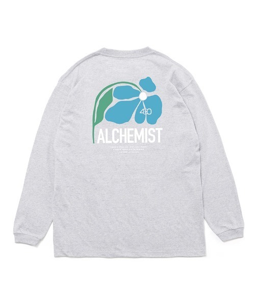 430(フォーサーティ)の「mlt5362-NF ONLY ONE FLOWERS L-S TEE ロングスリーブTシャツ(25-188)(Tシャツ/カットソー・メンズ・アッシュ/グリーン/ホワイト/ネイビー/ブラック系その他/サックスブルー/ブラック・0/1/2/3)」の4枚目の写真