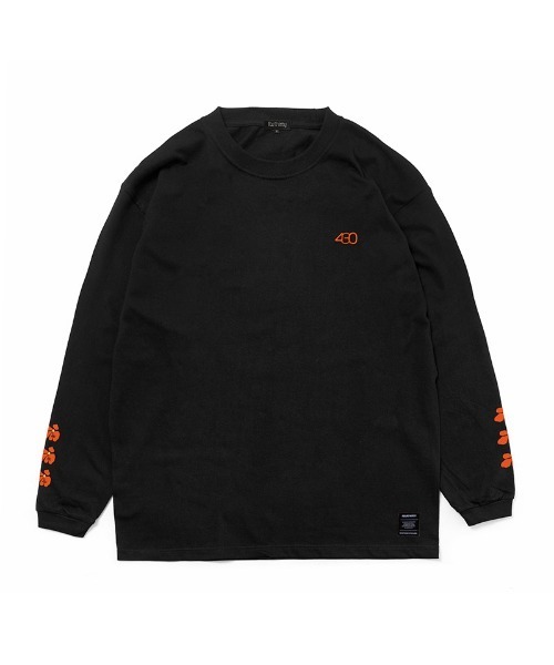 430(フォーサーティ)の「mlt5362-NF ONLY ONE FLOWERS L-S TEE ロングスリーブTシャツ(25-188)(Tシャツ/カットソー・メンズ・アッシュ/グリーン/ホワイト/ネイビー/ブラック系その他/サックスブルー/ブラック・0/1/2/3)」の9枚目の写真