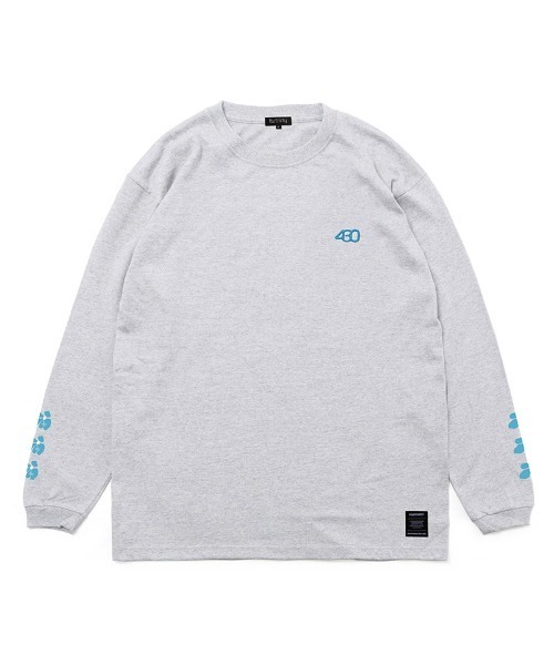 430(フォーサーティ)の「mlt5362-NF ONLY ONE FLOWERS L-S TEE ロングスリーブTシャツ(25-188)(Tシャツ/カットソー・メンズ・アッシュ/グリーン/ホワイト/ネイビー/ブラック系その他/サックスブルー/ブラック・0/1/2/3)」の11枚目の写真