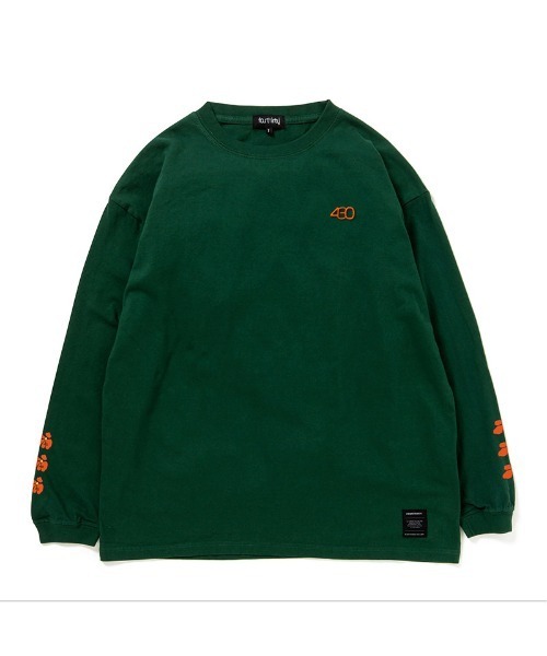 430(フォーサーティ)の「mlt5362-NF ONLY ONE FLOWERS L-S TEE ロングスリーブTシャツ(25-188)(Tシャツ/カットソー・メンズ・アッシュ/グリーン/ホワイト/ネイビー/ブラック系その他/サックスブルー/ブラック・0/1/2/3)」の15枚目の写真