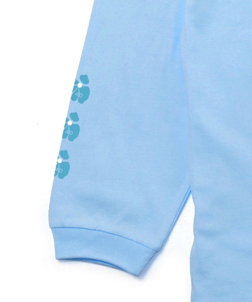 430(フォーサーティ)の「mlt5362-NF ONLY ONE FLOWERS L-S TEE ロングスリーブTシャツ(25-188)(Tシャツ/カットソー・メンズ・アッシュ/グリーン/ホワイト/ネイビー/ブラック系その他/サックスブルー/ブラック・0/1/2/3)」の19枚目の写真