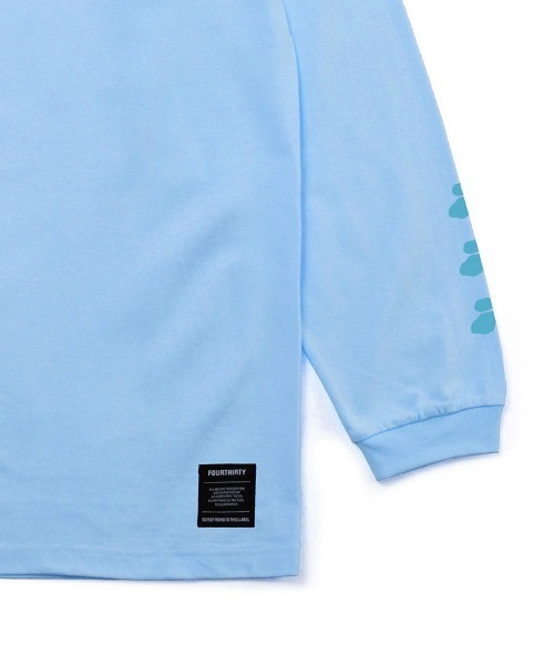 430(フォーサーティ)の「mlt5362-NF ONLY ONE FLOWERS L-S TEE ロングスリーブTシャツ(25-188)(Tシャツ/カットソー・メンズ・アッシュ/グリーン/ホワイト/ネイビー/ブラック系その他/サックスブルー/ブラック・0/1/2/3)」の8枚目の写真