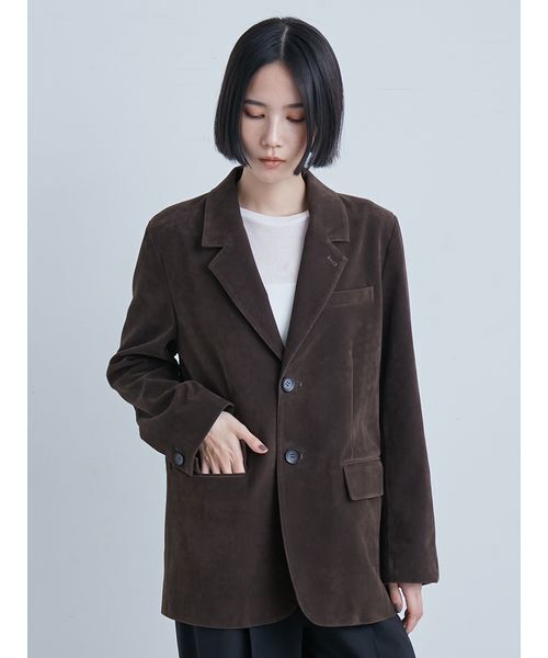 MIESROHE（ミースロエ）の「クルーネックテレコ長袖トップス（Tシャツ/カットソー・レディース・クリーム/レッド/ホワイト・F）」の16枚目の写真