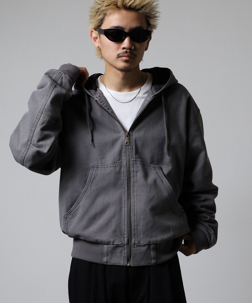 セール】JUNGLESTOTM ダック ZIP UP パーカー（ブルゾン）｜JUNGLE