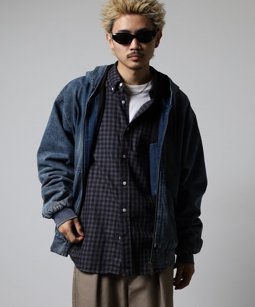 セール】JUNGLESTOTM ダック ZIP UP パーカー（ブルゾン）｜JUNGLE