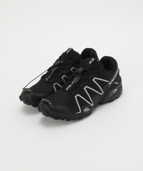 SALOMON(サロモン)の「SALOMON / サロモン SPEEDCROSS 3 / L47588000(スニーカー・レディース・ブラック・23.5cm/24cm/24.5cm)」の2枚目の写真