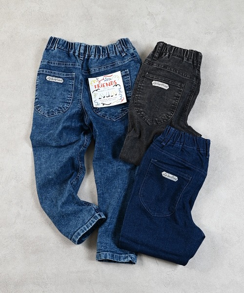 Life Support Products（ライフサポートプロダクツ）の「デニムFRIENDSパンツ（デニムパンツ・キッズ・ブルー/ブラック/ライトブルー・100/150/140/130/120/110/95/90/80）」の10枚目の写真