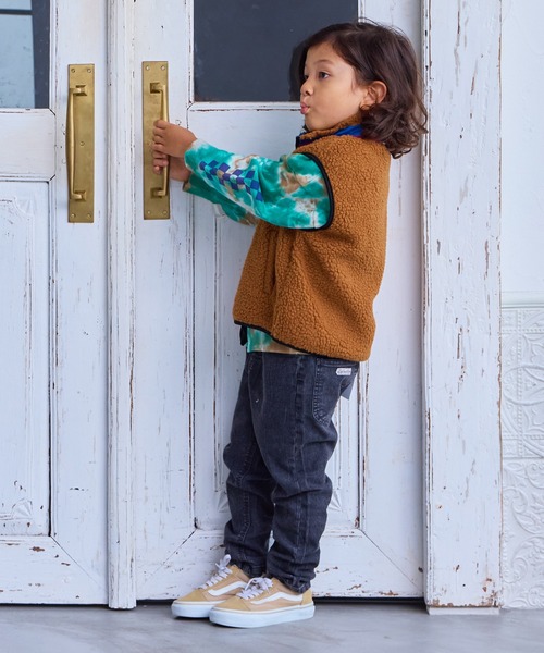 Life Support Products（ライフサポートプロダクツ）の「デニムFRIENDSパンツ（デニムパンツ・キッズ・ブルー/ブラック/ライトブルー・100/150/140/130/120/110/95/90/80）」の18枚目の写真